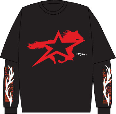 BIKER LONGSLEEVE TSHIRT